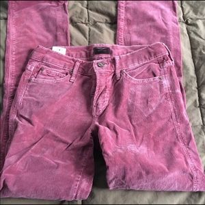 Mother skinny stretchy cords